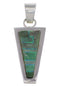 Varasite And Blue Opal Inlay Pendant EX43272